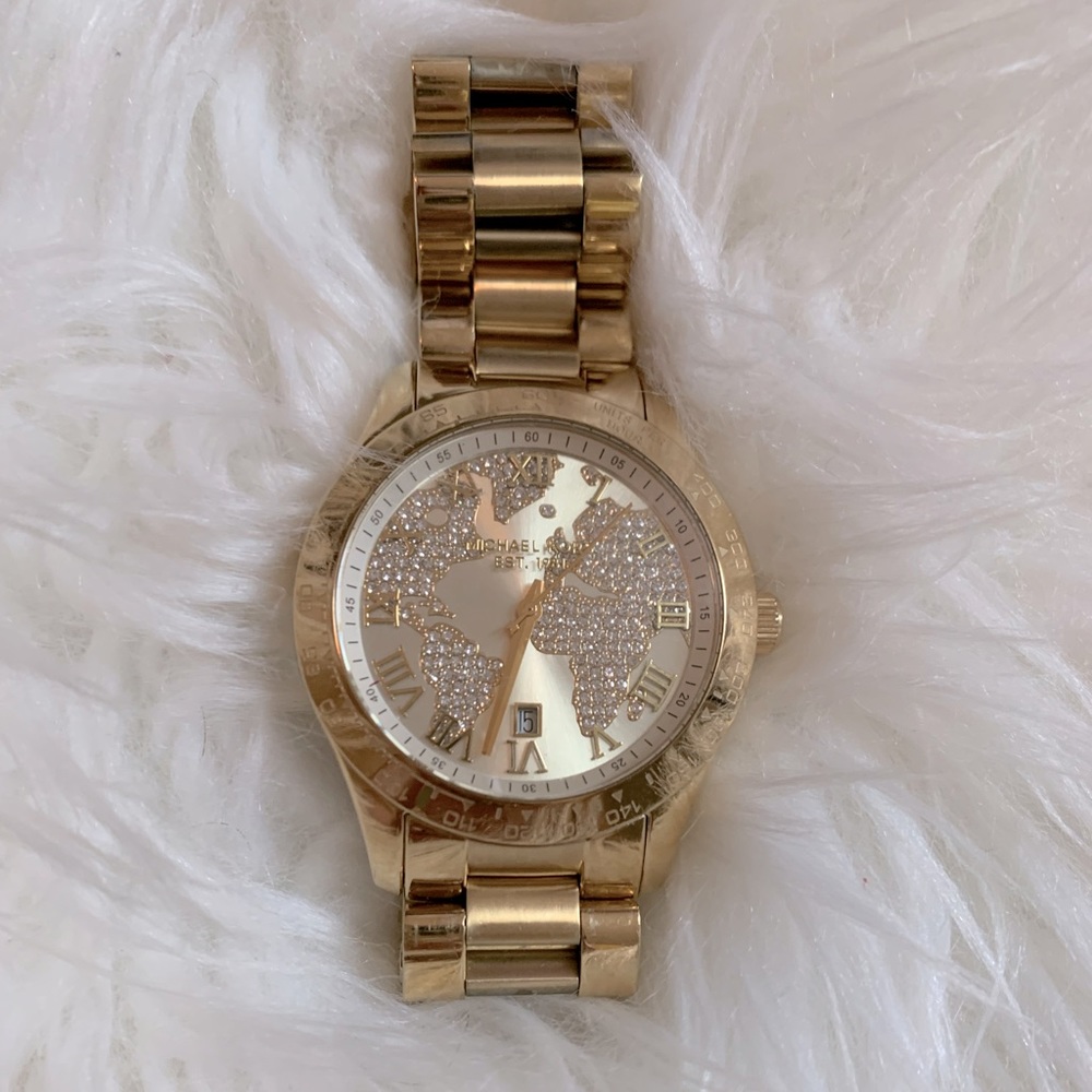 Michael Kors world watch - GOLD